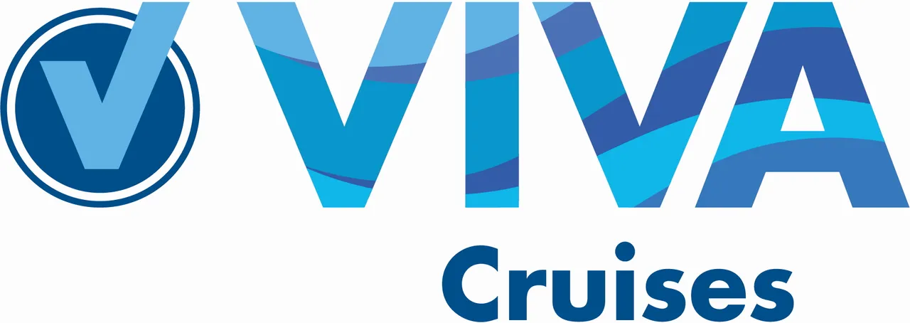 Logo von VIVA Cruises in Blautönen