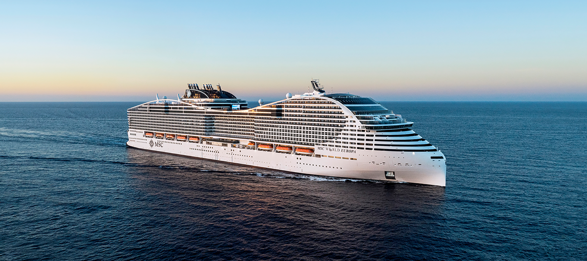 MSC World Europa Schiffsansicht