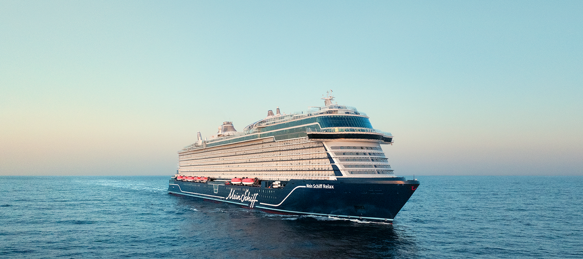 Mein Schiff Relax auf hoher See