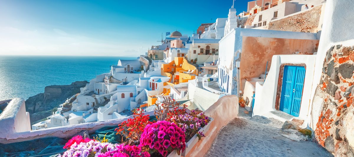 Mittelmeer Griechenland Santorin Oia