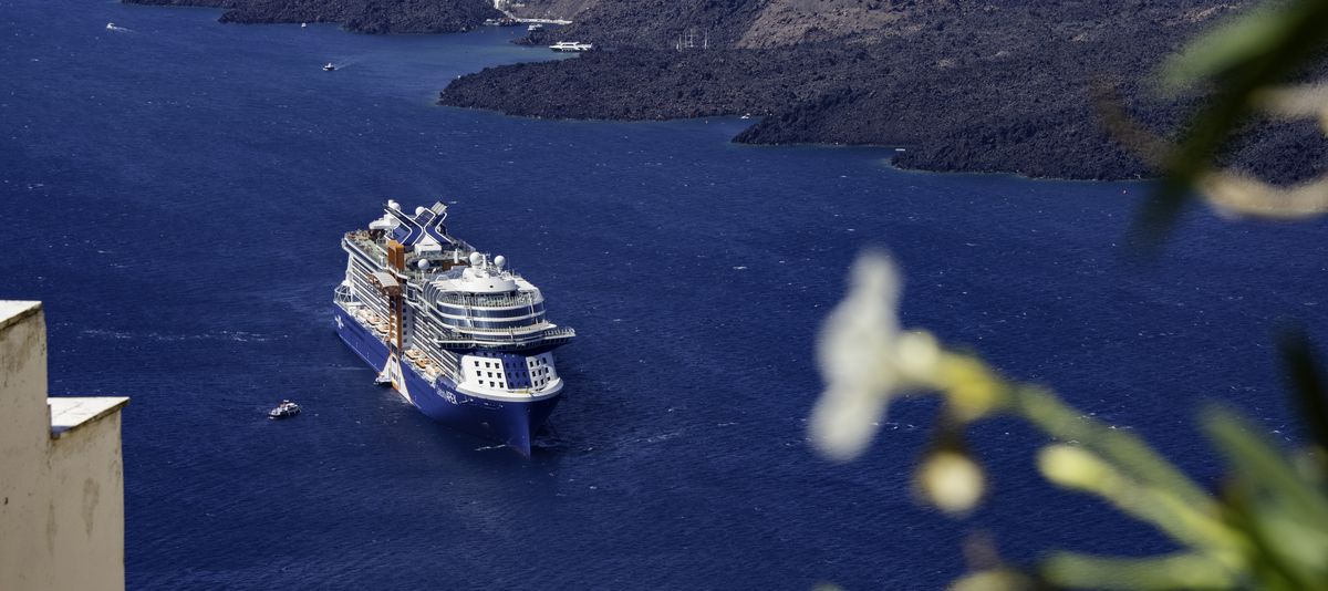 Celebrity Cruises Schiff auf dem Meer